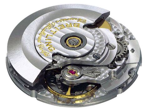 breitling 19mm|Breitling calibre 17 automatic movement.